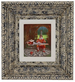 Michael Cheval (20th/21st Century) American, Print on Aluminum