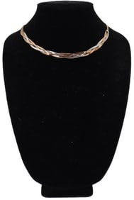 Sterling Plus 14k Necklace - 17.6 g.