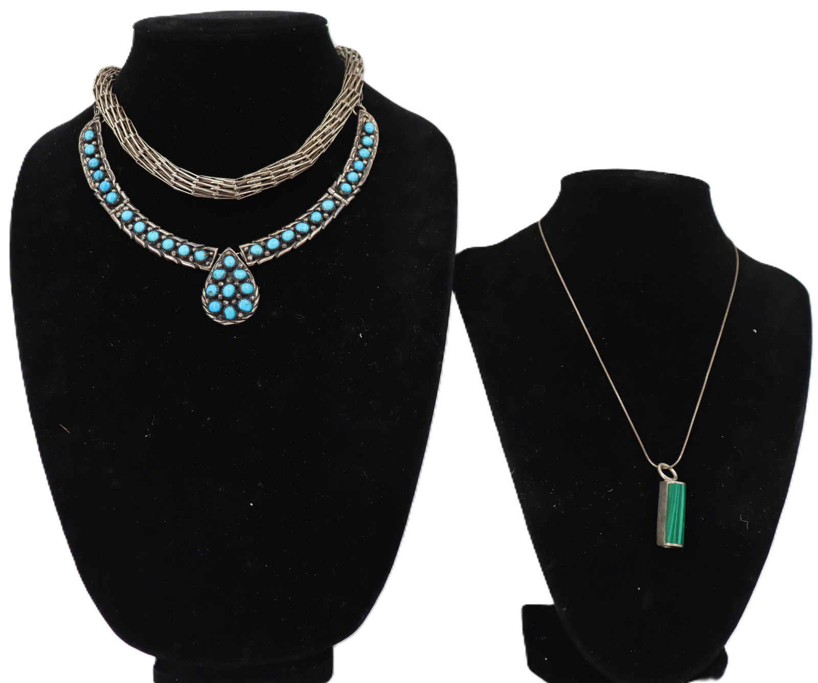 3 Sterling Necklaces - 4.050 ozt. (1 of 19)