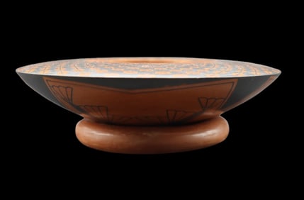 Mata Ortiz Signed Lety Rodriguez Acoma Pueblo Bowl