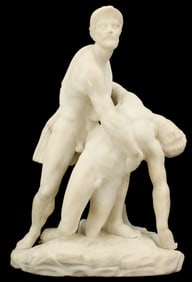 The Pasquino Group Marble Sculpture