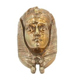 Modern Egyptian Pharaoh Copper Door Knocker