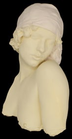 Marc Sijan (Born 1946) American, Plaster of Paris Female Sculpture