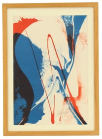 Paul Jenkins (1923-2012) American, Hand-Signed Abstract Lithograph