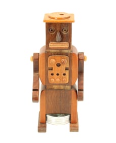 Wooden Kaleidoscope Robot