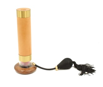 Signed Verde Paretti "Leather and Feather" Kaleidoscope