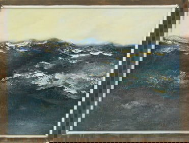 Walter Kuhlman (1918-2009) American, California Seascape