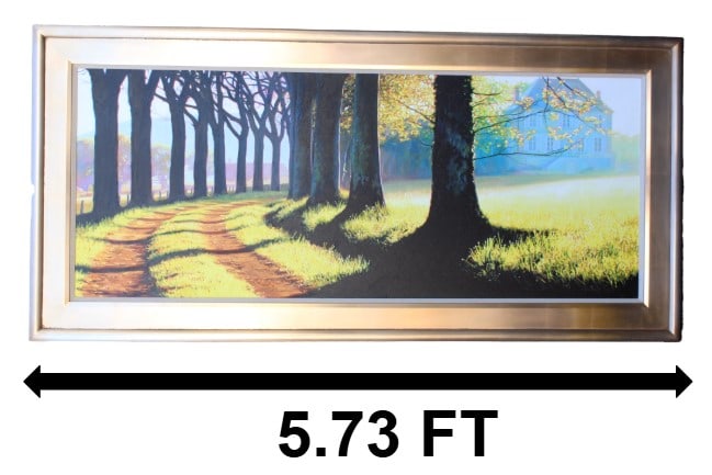 Roger Hayden Johnson (born 1948) American, Long Oil On Canvas (1 of 12)