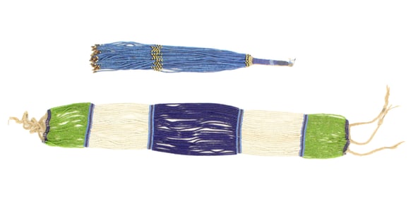 (2) Native American Beadwork