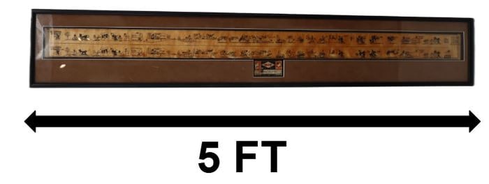 1930s Framed NIC Toy Film Strip "Galloping Domino"