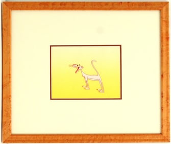 Pink Panther Cel by Original Artist