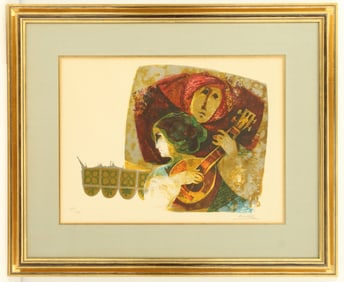 Alvar Munoz-Ramos (Born 1935) Spanish, Lithograph