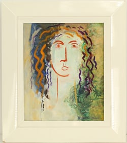 Michel Suaval (Born 1937) French, Portrait