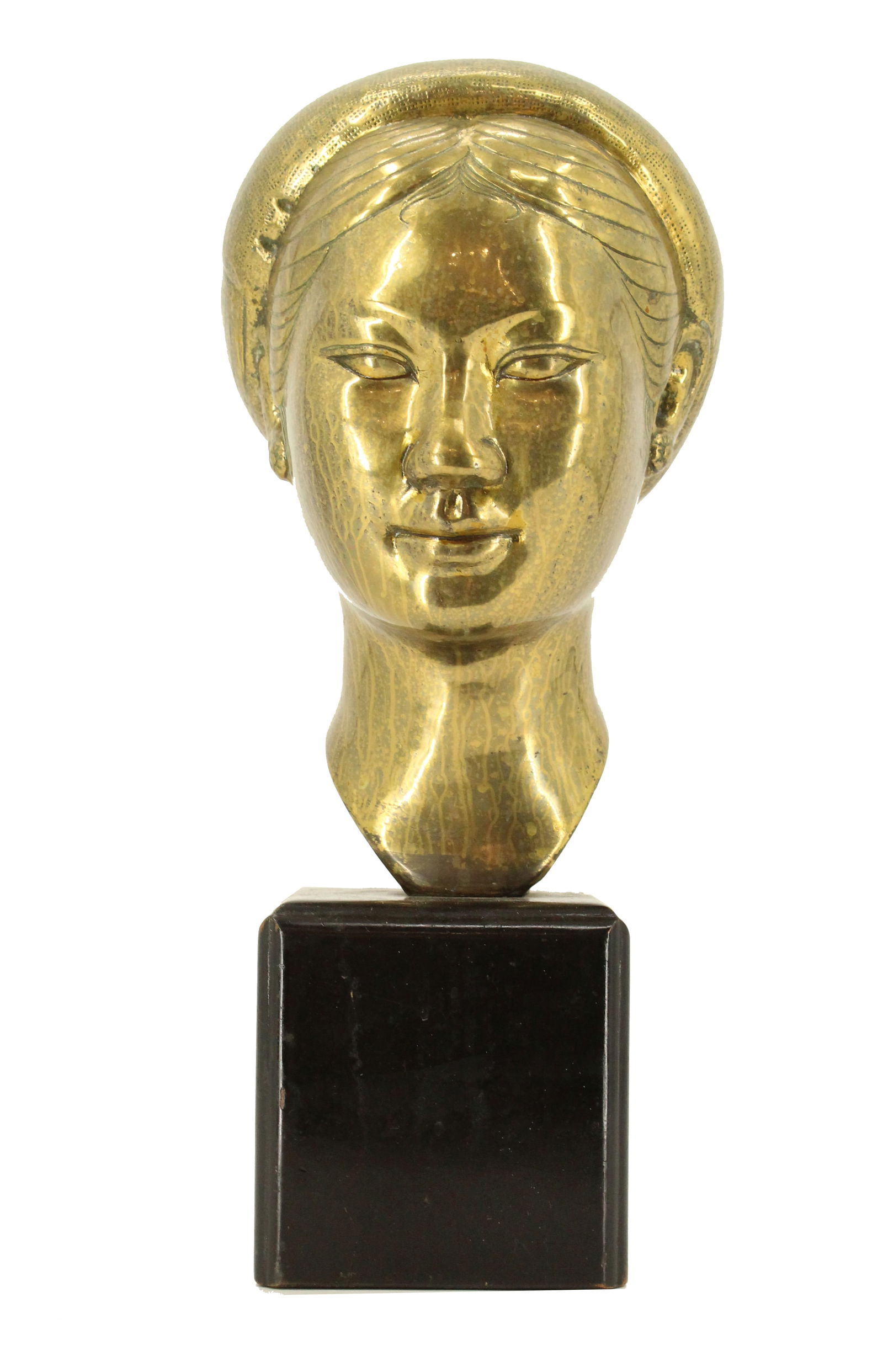 After Nguyen Thanh Le (1919-2006) Vietnamese, Bronze Female Bust (1 of 19)
