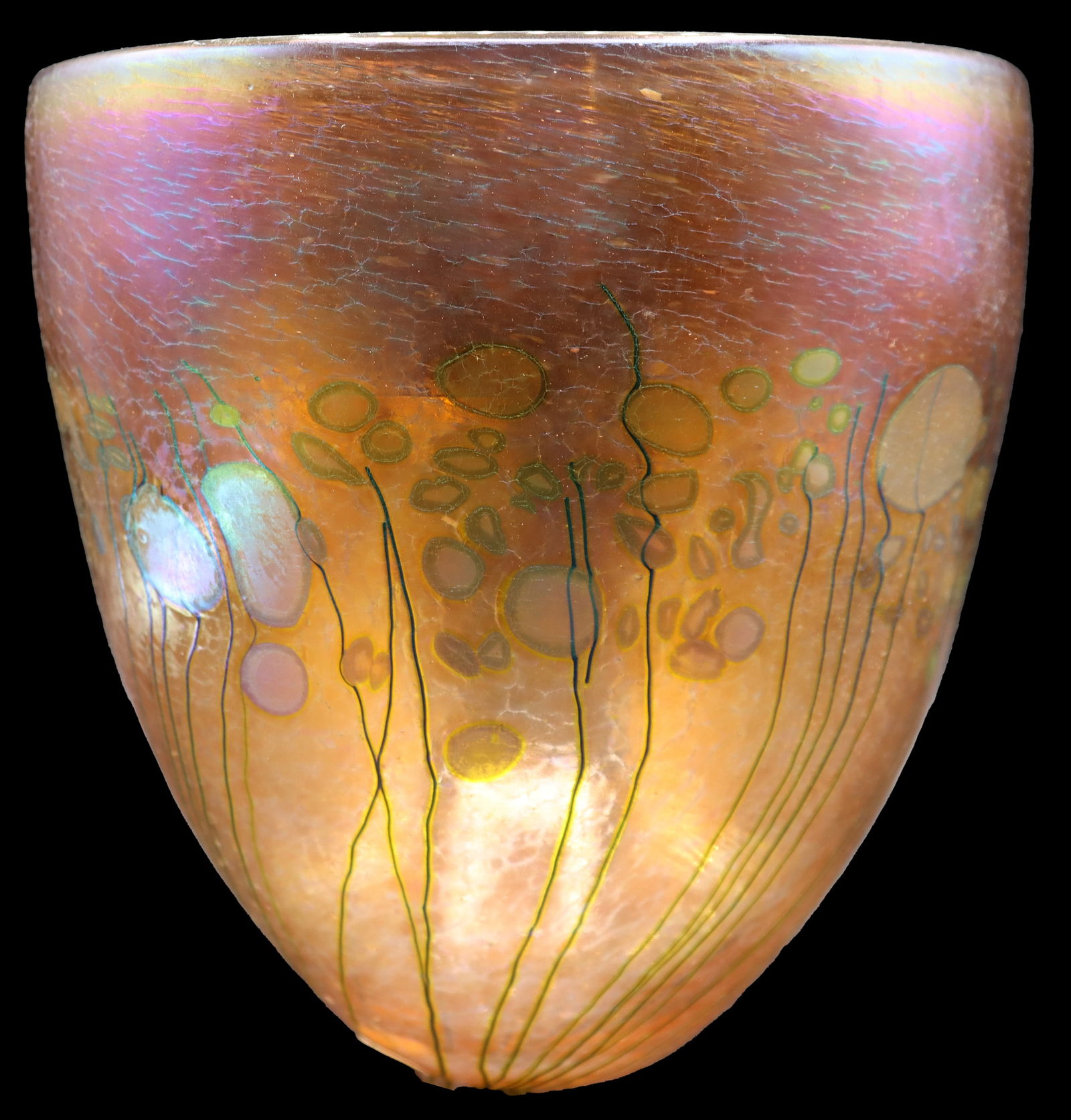 Robert Held Favrile Art Glass Bowl (1 of 15)