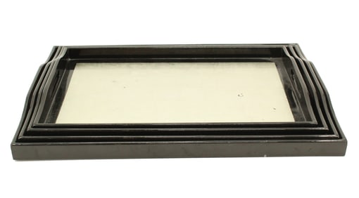 Set of 4 Nesting Serving Trays