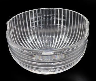 Castilian Polish Modern Crystal Glass Bowl