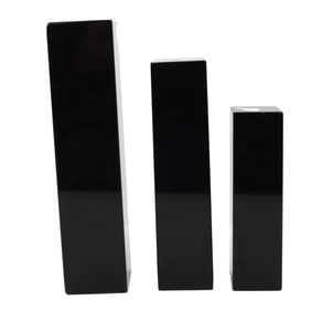 (3) Black Acrylic Display Stands