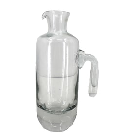 Modern Art Glass Pitcher