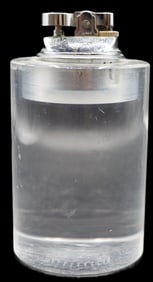 1970s British Colibri Lucite Cigarette Lighter