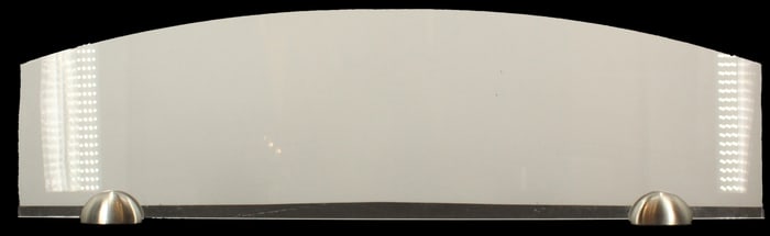 Wall Mounted Minimalist Glass Floating Shelf