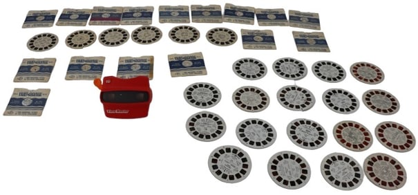 View-Master Viewer & 55 Reels