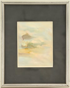 Eugene Diodato Jr. (1935-2013) American Abstract Western Landscape Painting "Revelations of