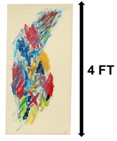 Willie Hamilton Jr. (1938-2022) African American, Abstract Painting