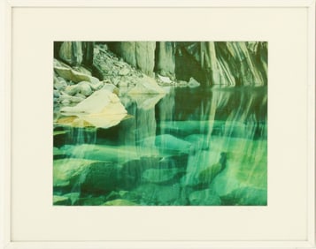 Vern Clevenger (Born 1955) American, Photograph "Precipice Lake" Sequoia National Park