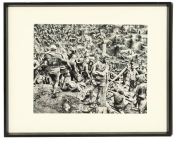 Sebastiao Salgado (Born 1944) Brazil, Gelatin Silver Print, The Miners of Serra Palada Brazil