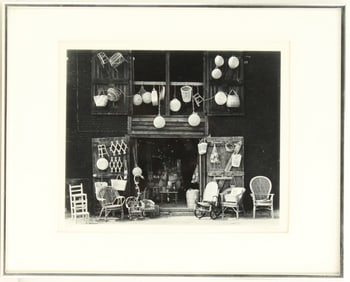 Reed Thomas (Born 1937) American,  "Basket Shop" 1979