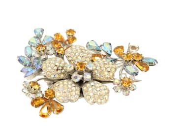 Vendome  Floral Brooch