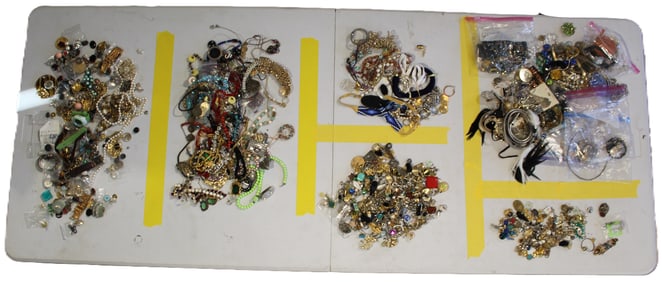 Collection of Costume Jewelry - 17 lbs.