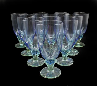 10 Italian Bormioli Rocco Bahia Tea Glasses