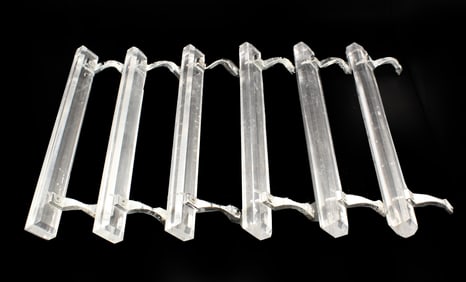 Set of (6) Acrylic Handles