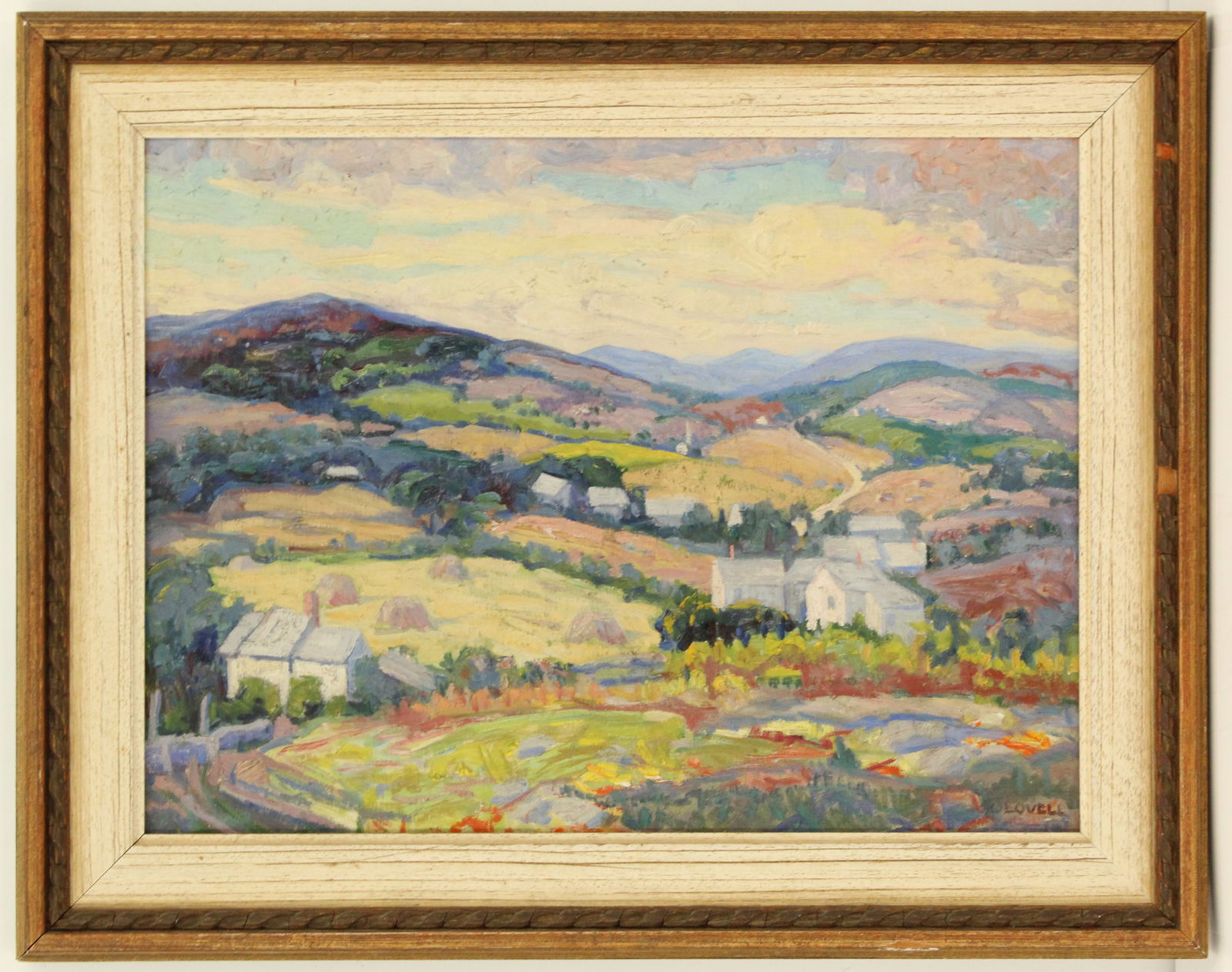 Katherine Lovell (1877-1965) American, Oil on Canvas Landscape (1 of 9)