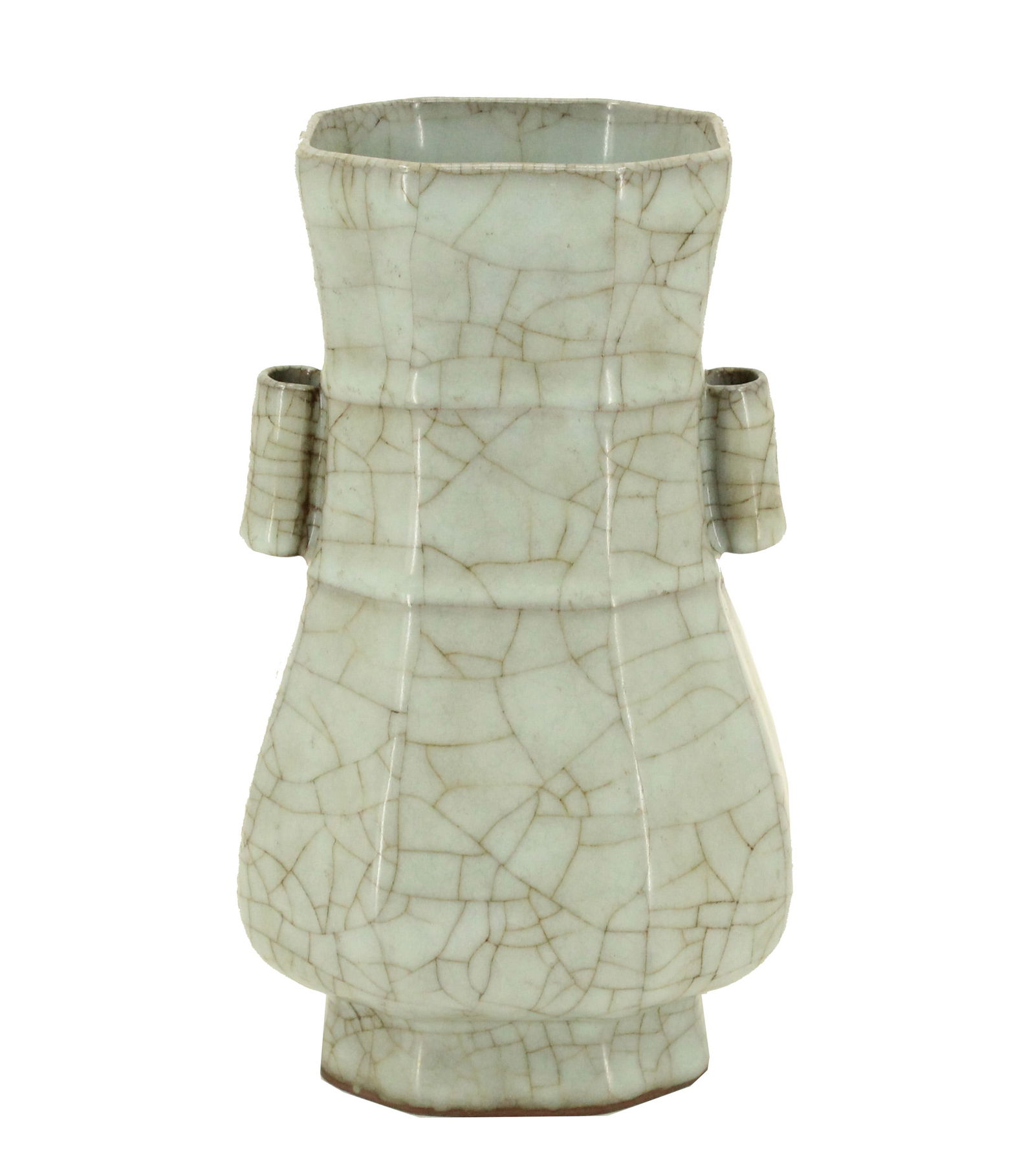 Antique Chinese Caledon Ge-ware Vase (1 of 14)