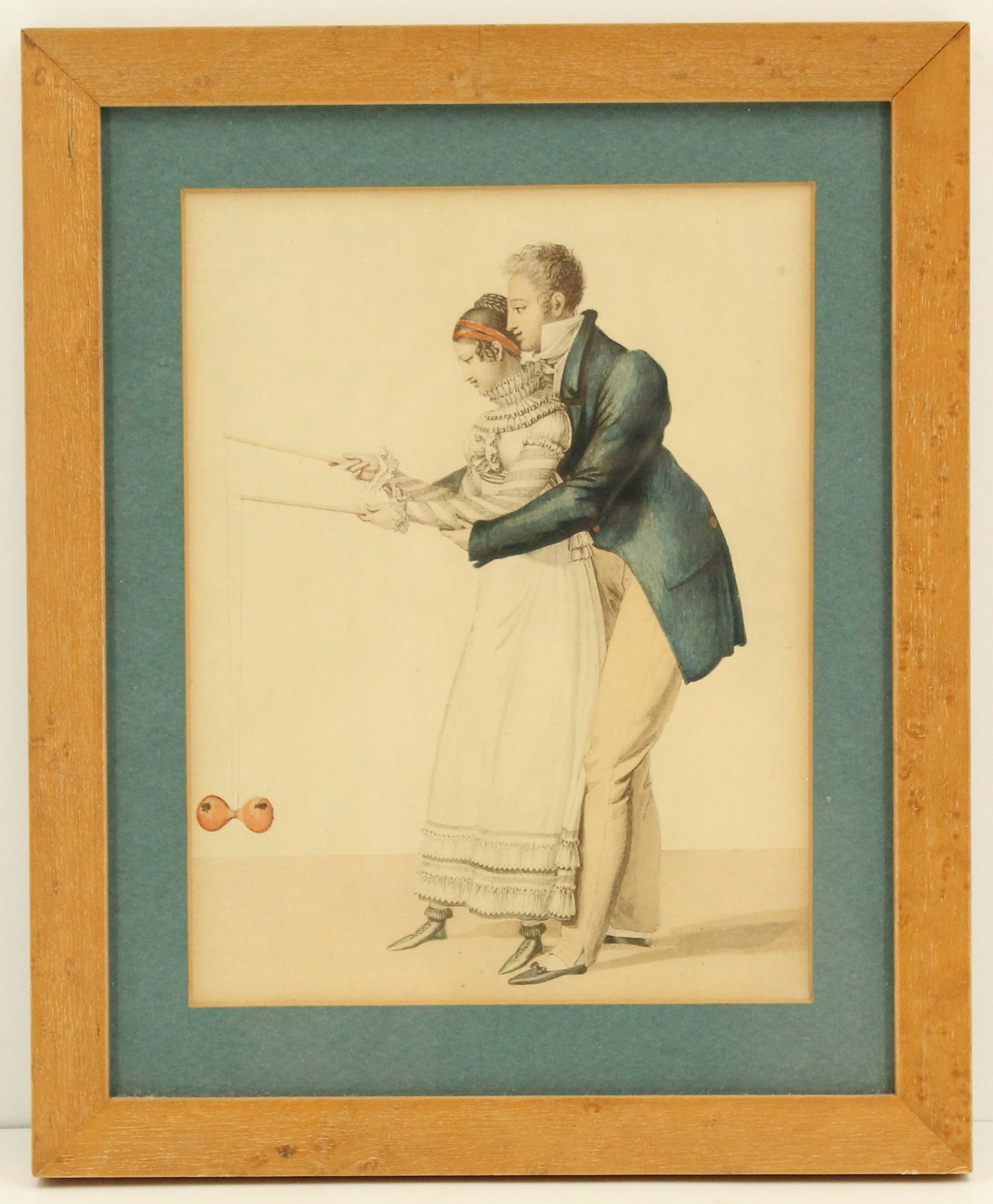 Emile Jean Horace Vernet (1789-1863) French Print, "Lecon de Diable (Devil Lesson)" (1 of 9)