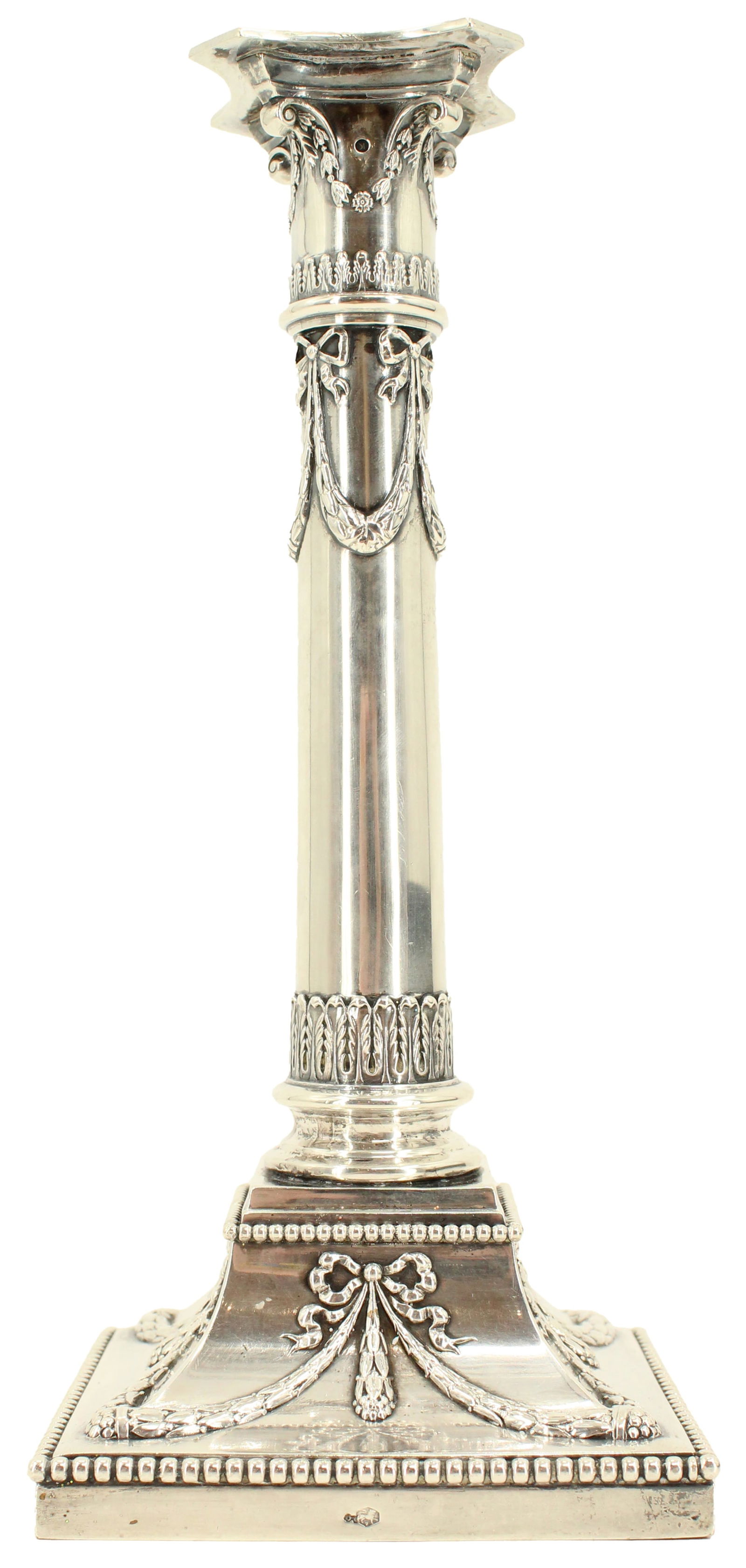 Antique Dutch Silver Candlestick (1 of 15)