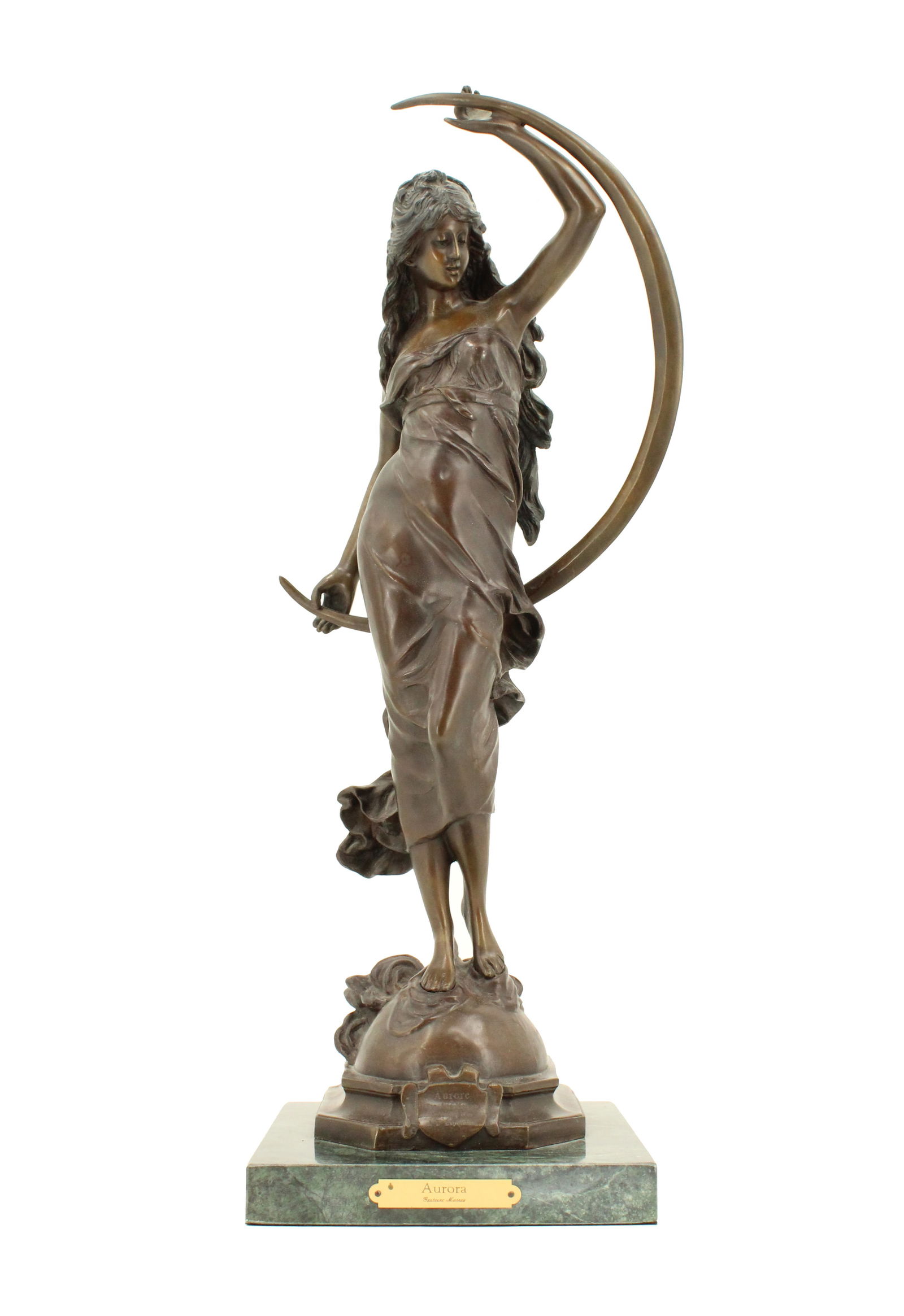 After Auguste Moreau (1834–1917)  French, Bronze Statue of Aurora (1 of 19)