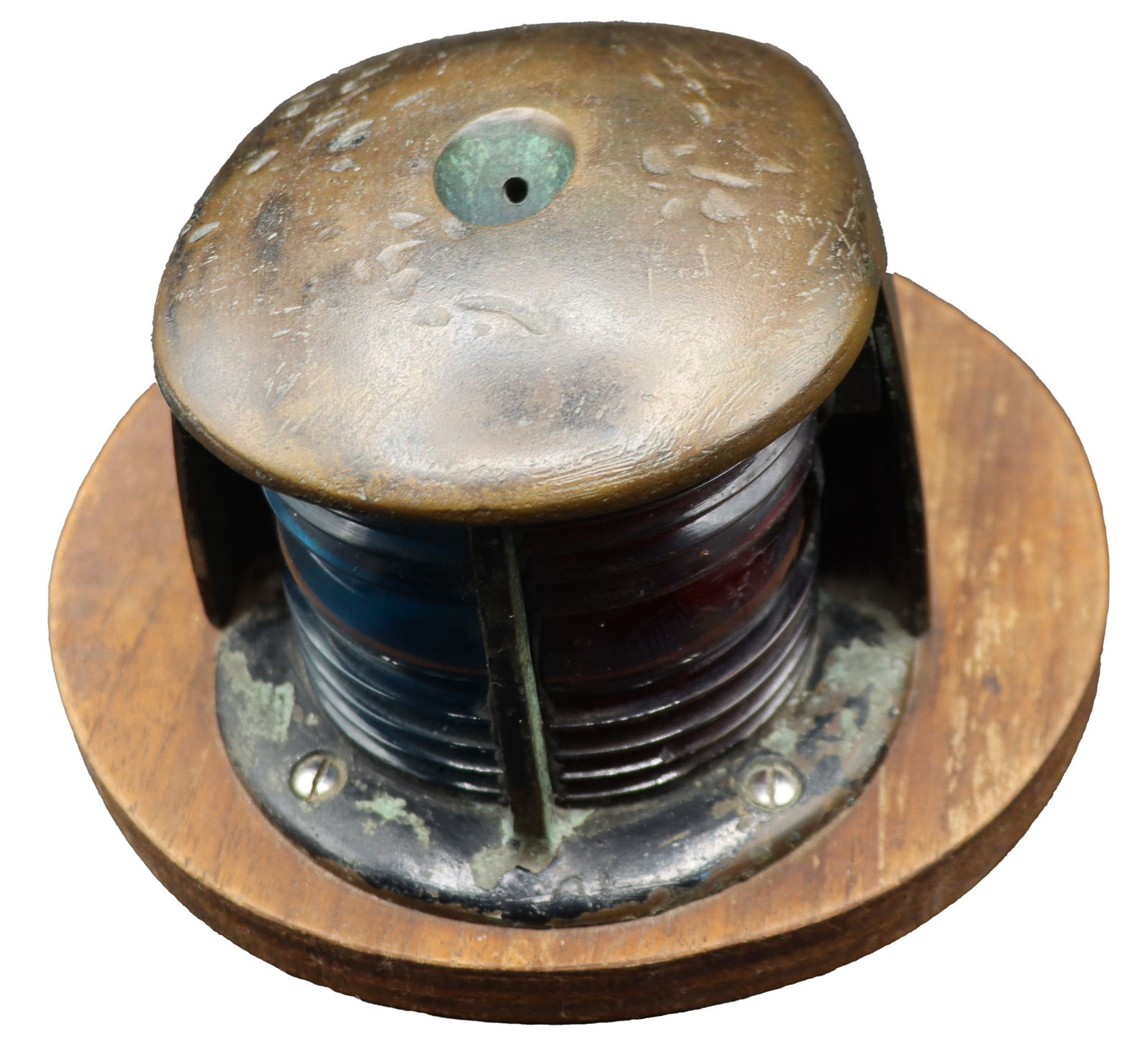 Antique Bronze Nautical Lamp (1 of 13)