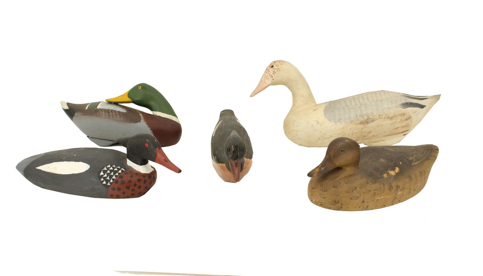 (5) Various Wooden Duck Decoys (1 of 20)
