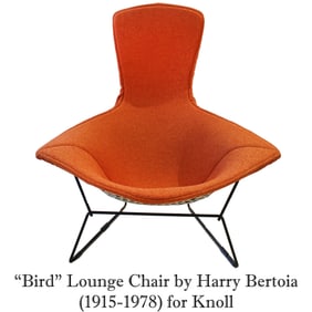 "Bird" Lounge Chair by Harry Bertoia (1915-1978) for Knoll