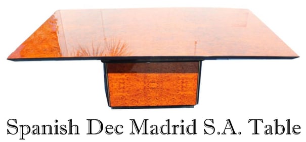 Spanish Dec Madrid S.A. Table