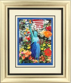 Peter Max (Born 1937) American, Mixed Media on Lithograph