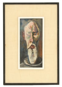 Ben Stahl (1910-1987) American, Original Oil on Wood