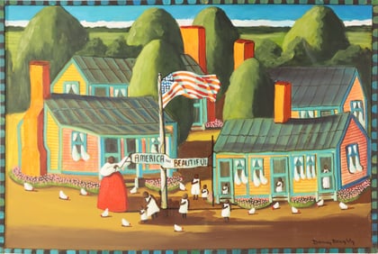 Danny Doughty (20th/21st Century) American, Acrylic on Canvas Landscape