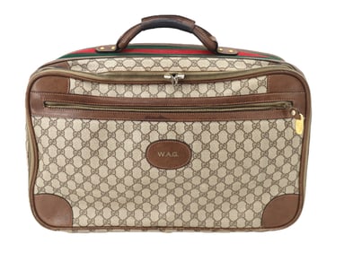 Gucci GG Supreme Canvas Travel Bag With Certificate of Authenticity