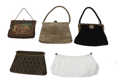 (5) Vintage Handbags