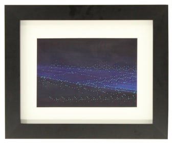 German Abstract Embellished Print